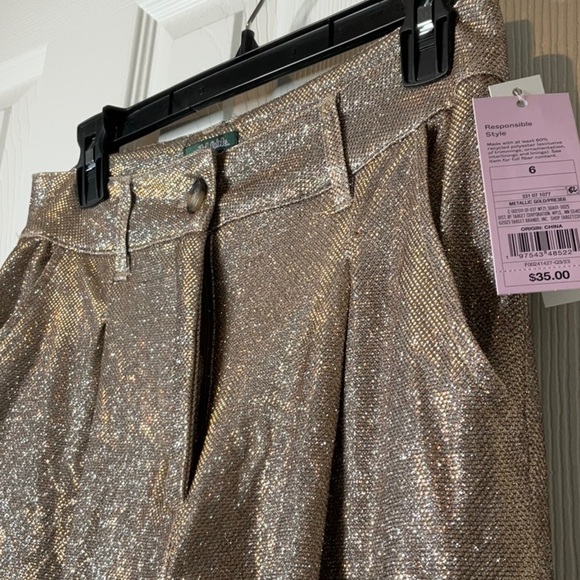 Wild Fable Gold Wide Leg Pants - Picture 7 of 13